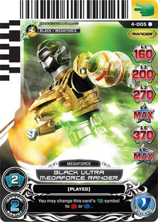 Black Ultra Megaforce Ranger 005